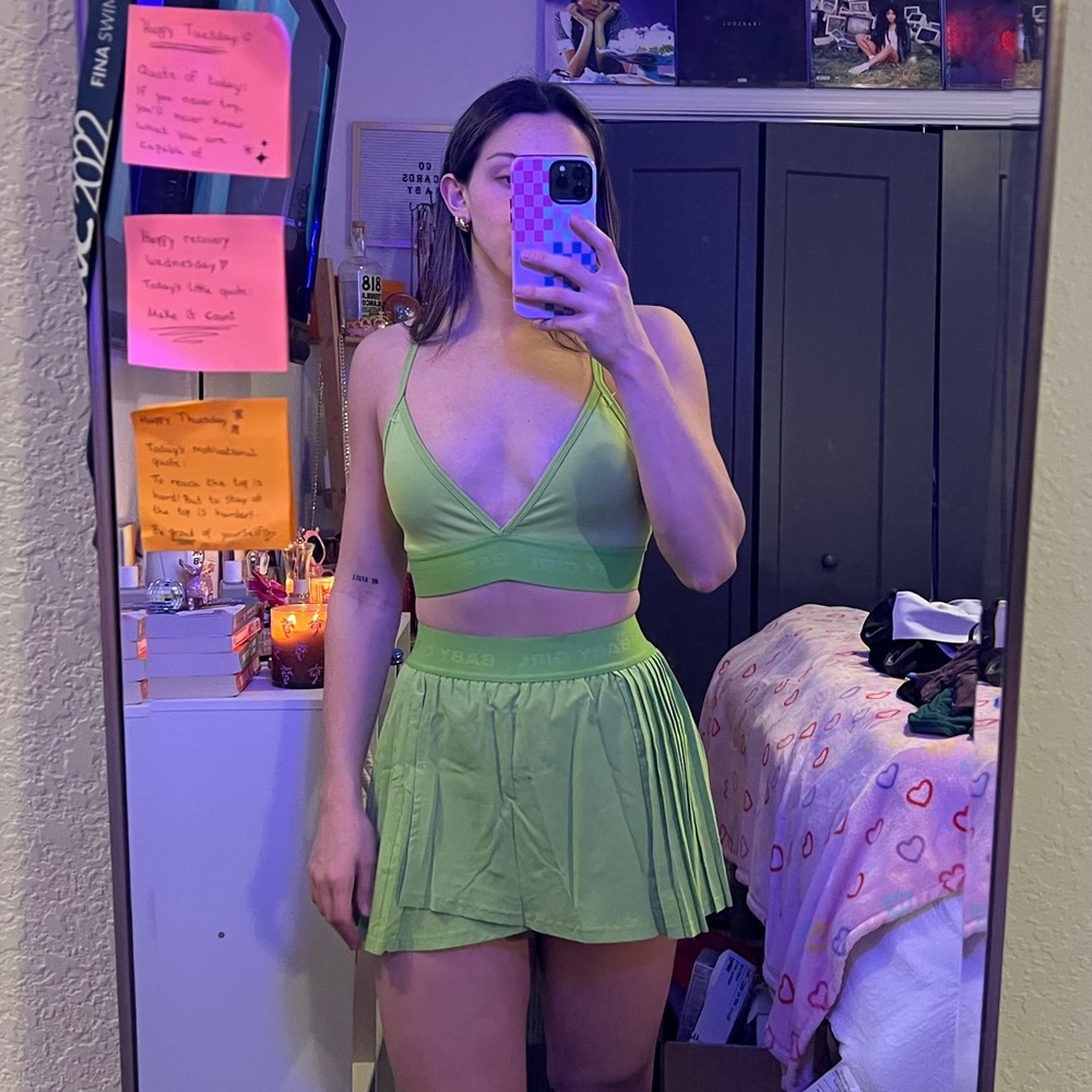 Green workout set